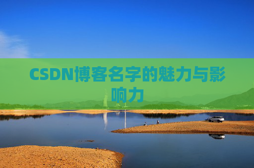 CSDN博客名字的魅力与影响力